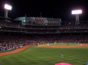 It's safe to say hockey fans are becoming obsessed with Fenway Park. (Photo by me.)