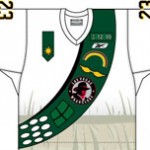 Las Vegas's Girl Scout tribute jersey (Illustration from Puck Daddy.)