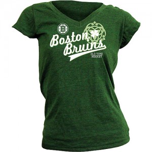 The Old Time Hockey Colleen St. Patrick's Day Bruins shirt.