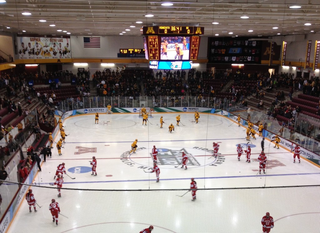 Ridder Arena at the 2013 Women's Frozen Four