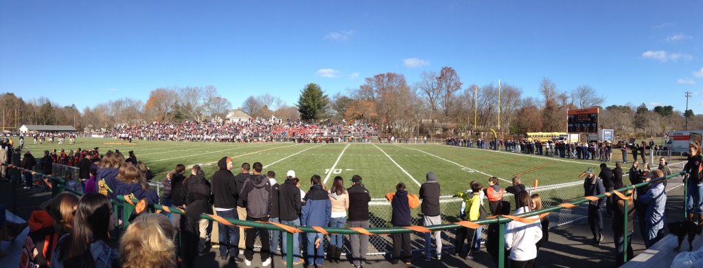 Salem visits Beverly on Thanksgiving Day in 2012. 